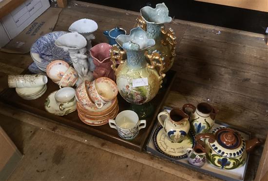 Mixed decorative ceramics